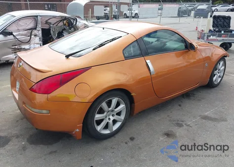 2003 Nissan 350Z Touring from USA, damaged, VIN JN1AZ34E93T021582